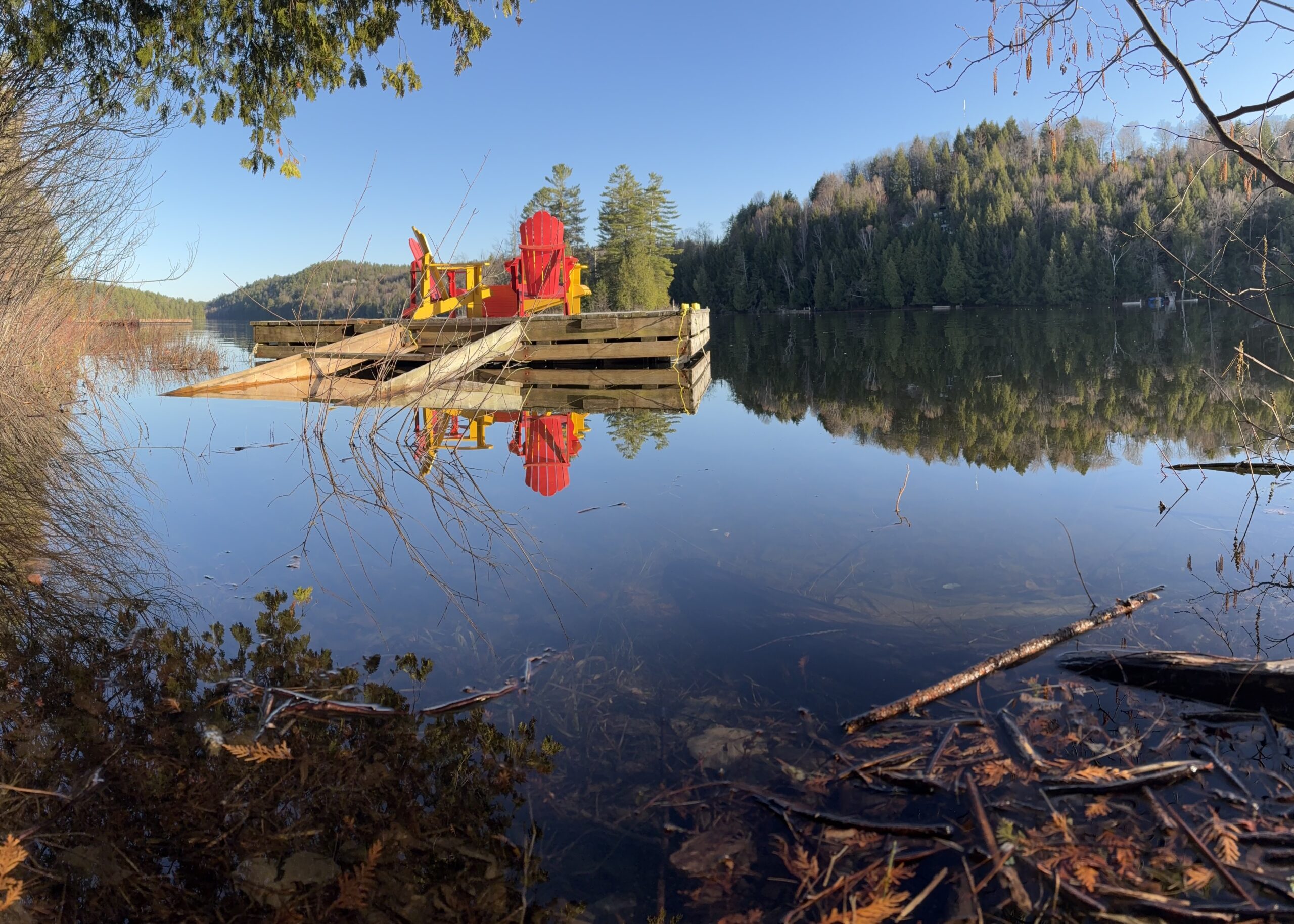 reflecting on summer coming